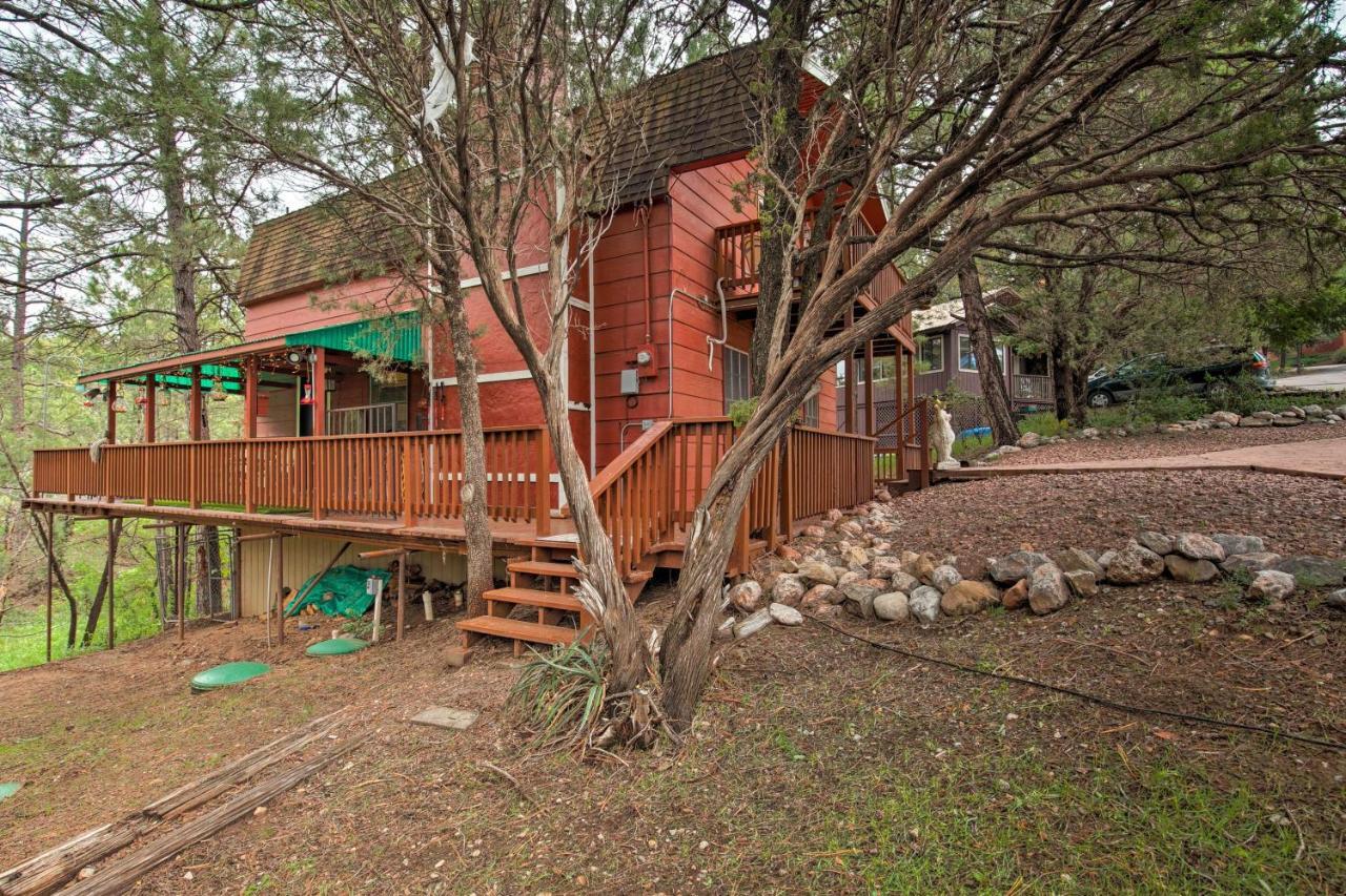 Вилла Ruidoso Cabin With Deck And Grill Less Than 3 Mi To Race Track Экстерьер фото